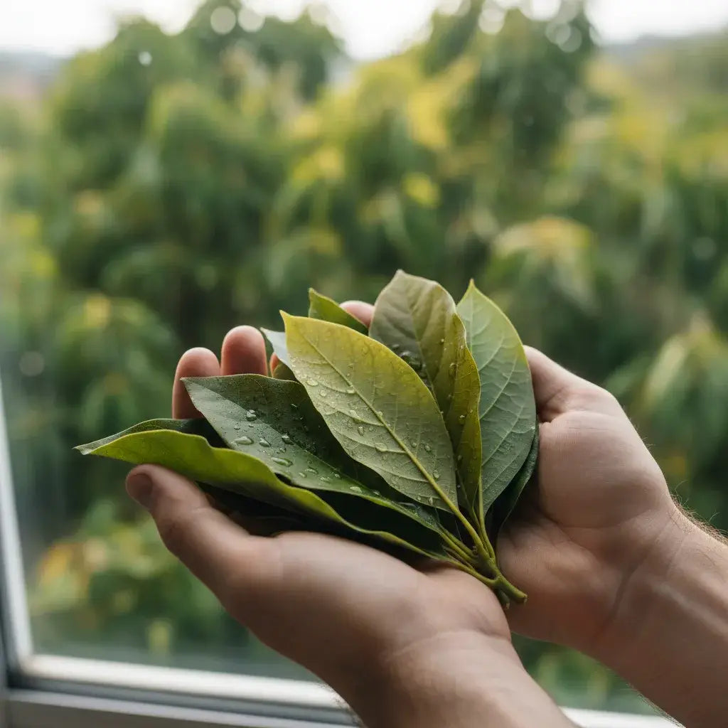 brewing-avocado-leaf-tea