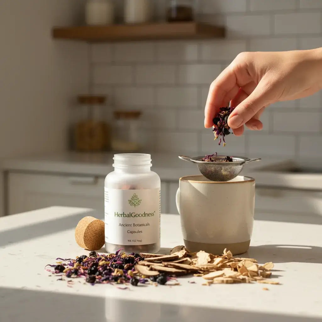 herb capsules