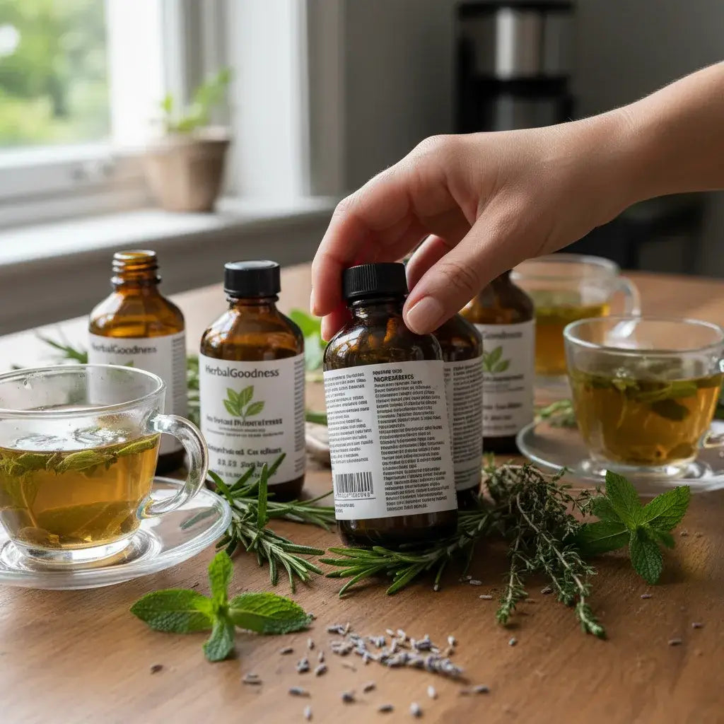 herbal beauty supplement tea bags