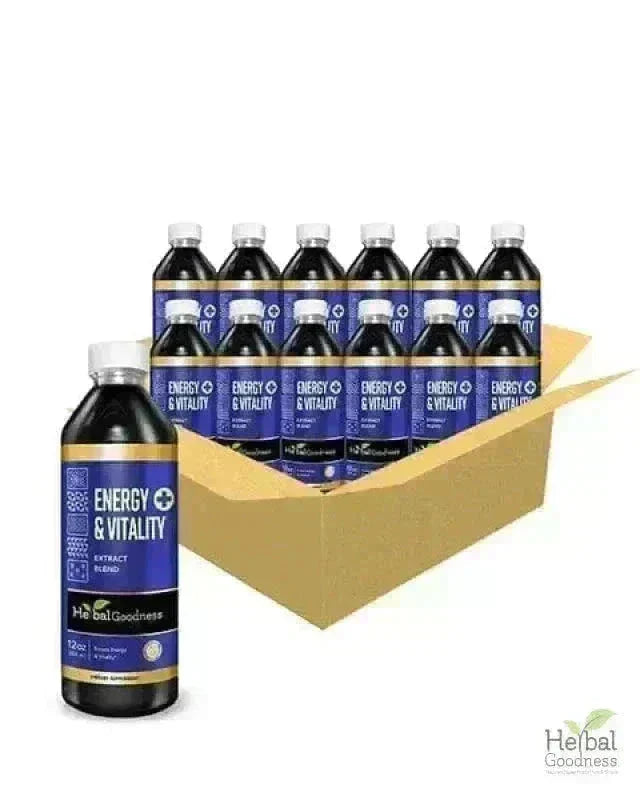 Energy and Vitality - 1oz 15X Liquid Extract - Energy & Performance Liquid Extract Herbal Goodness 