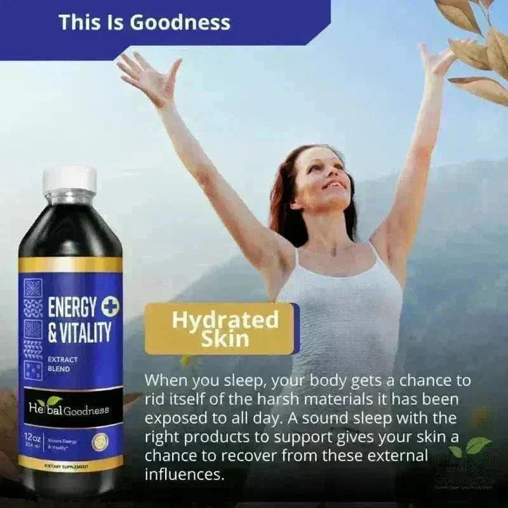 Energy and Vitality - 1oz 15X Liquid Extract - Energy & Performance Liquid Extract Herbal Goodness 