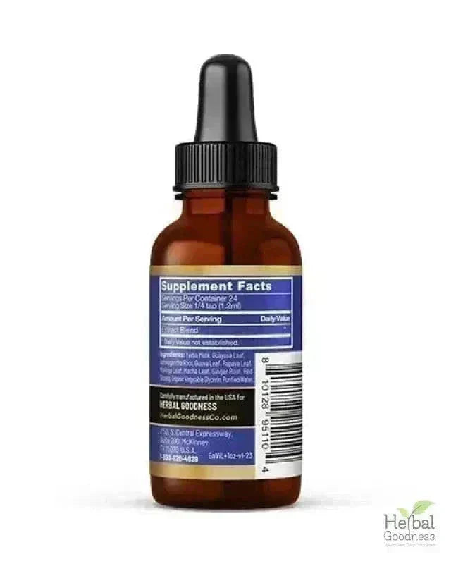 Energy and Vitality - Liquid Extract 12oz Liquid Extract Herbal Goodness 