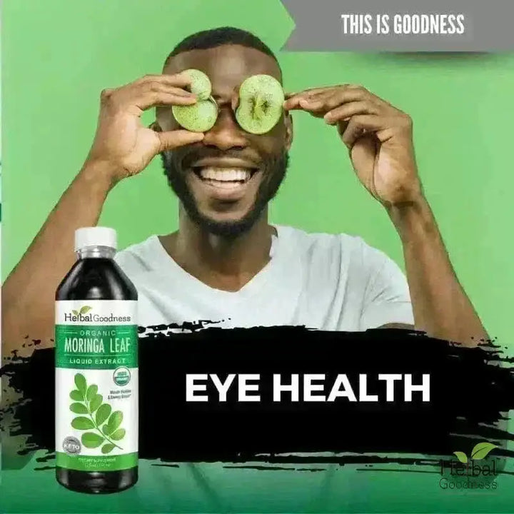 Moringa Leaf Extract - Organic 1oz 15X Liquid Extract - Immunity &amp; Wellbeing Liquid Extract Herbal Goodness 