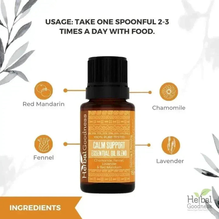 Essential Oil Blend - Natural - 15ml - Herbal Goodness Body Care Herbal Goodness 
