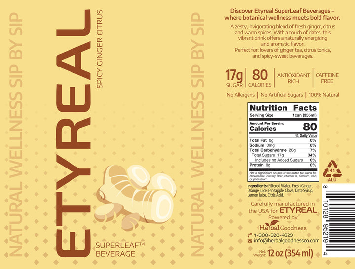 EtyReal Wellness Drinks - Herbal Goodness Buy