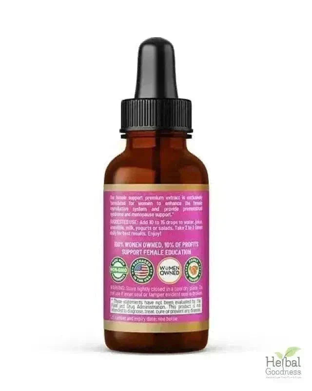 Female Support - Liquid Extract- Herbal Goodness Liquid Extract Herbal Goodness 
