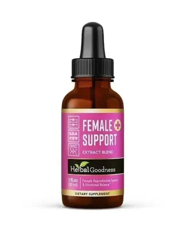 Female Support - Liquid Tincture - Female Health - Herbal Goodness Liquid Extract Herbal Goodness 1 oz 