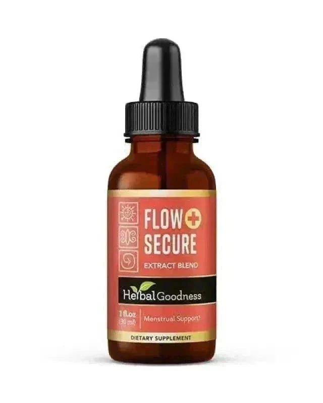 Flow Secure Plus - Liquid Extract Liquid Extract Herbal Goodness 1 oz 