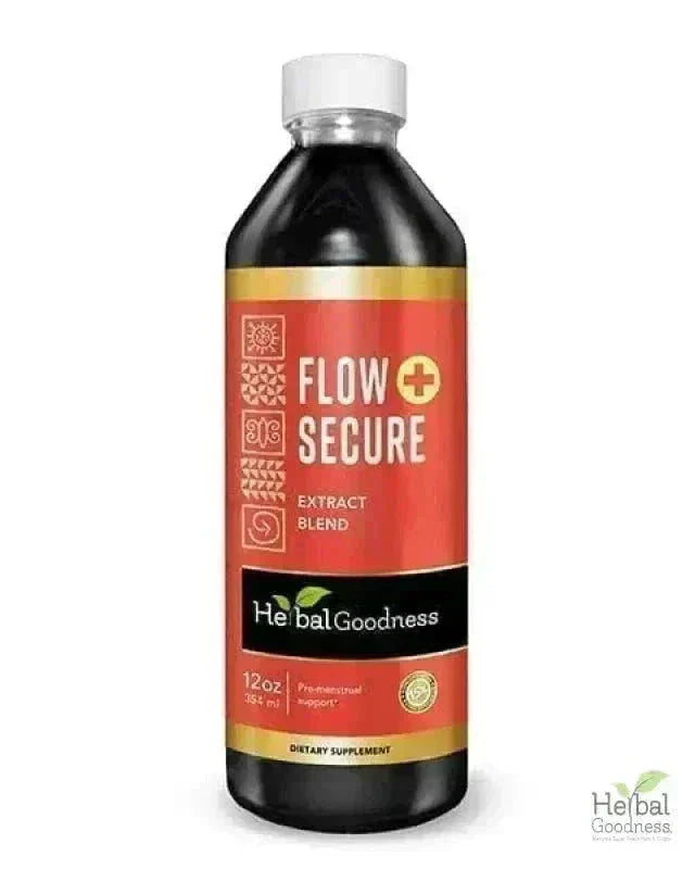 Flow Secure Plus - Liquid Extract Liquid Extract Herbal Goodness 12 oz 
