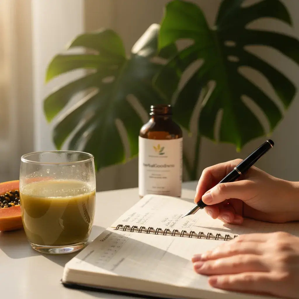 papaya leaf juice and supplements