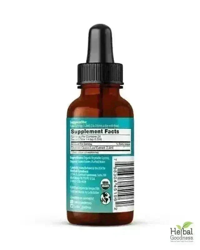 Guava Leaf - Organic 15X Liquid Extract - Immunity & Herbal Health Liquid Extract Herbal Goodness 