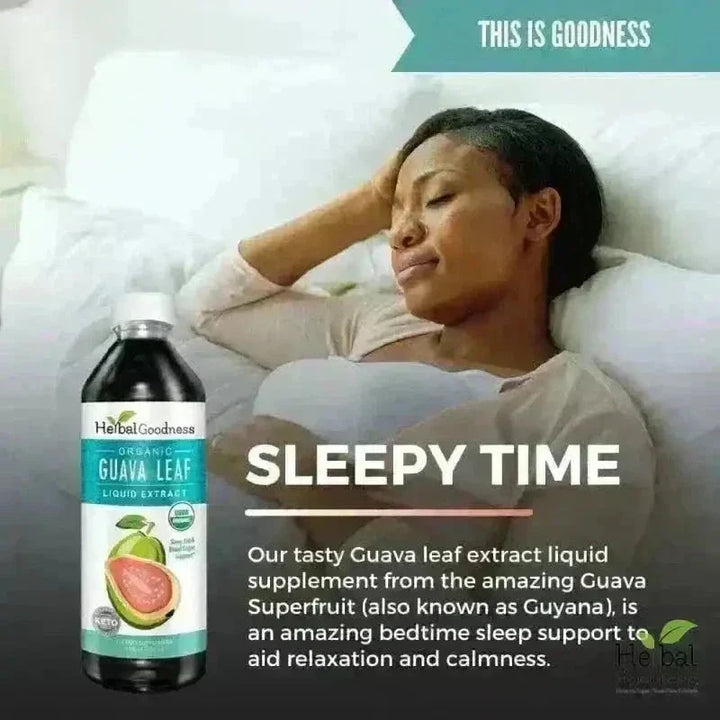 Guava Leaf - Organic 15X Liquid Extract - Immunity & Herbal Health Liquid Extract Herbal Goodness 