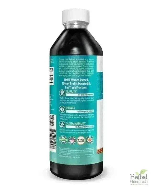 Guava Leaf - Organic 1oz 15X Liquid Extract - Immunity & Herbal Health Liquid Extract Herbal Goodness 