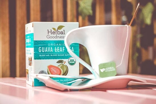 Guava Leaf Tea - Organic - Tea 24/2g - Caffeine-Free & Sustainably Sourced - Herbal Goodness Tea & Infusions Herbal Goodness 