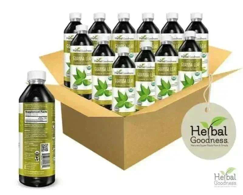 Guayusa Leaf Extract - Organic - Liquid - Herbal Goodness Liquid Extract Herbal Goodness 12 oz Case(12) 