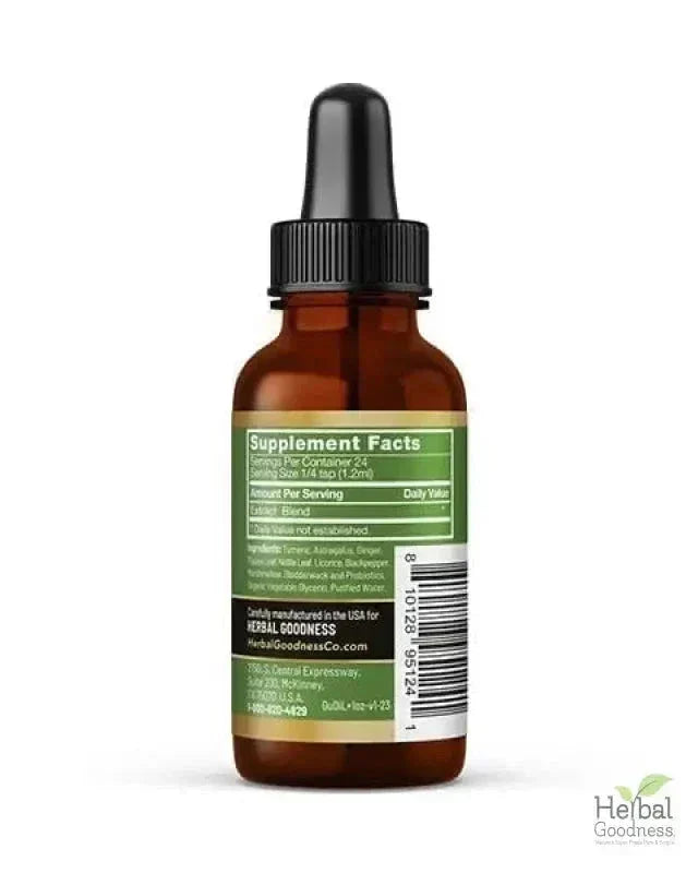 Gut Digest Plus - Organic 15X Liquid Extract - Gut & Immunity Liquid Extract Herbal Goodness 