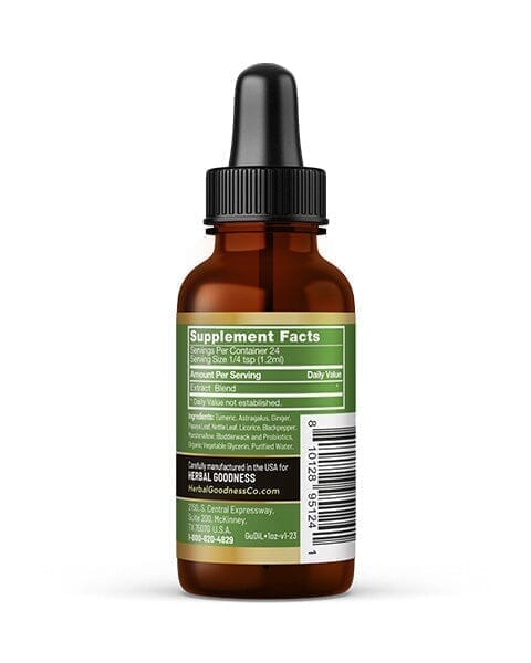 Gut Digest Plus - Organic 1oz 15X Liquid Extract - Gut & Immunity Liquid Extract Herbal Goodness 