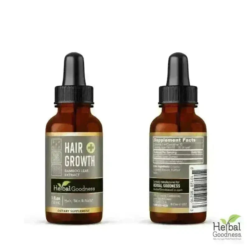 Hair Growth - 15X Liquid Extract - Hair & Follicles Liquid Extract Herbal Goodness 