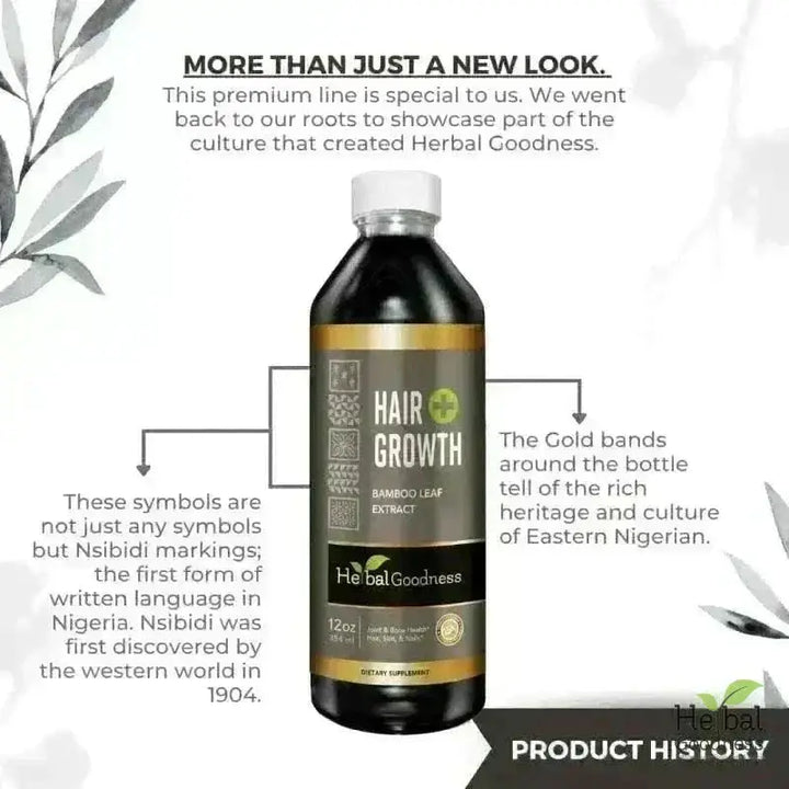 Hair Growth - 15X Liquid Extract - Hair &amp; Follicles Liquid Extract Herbal Goodness 