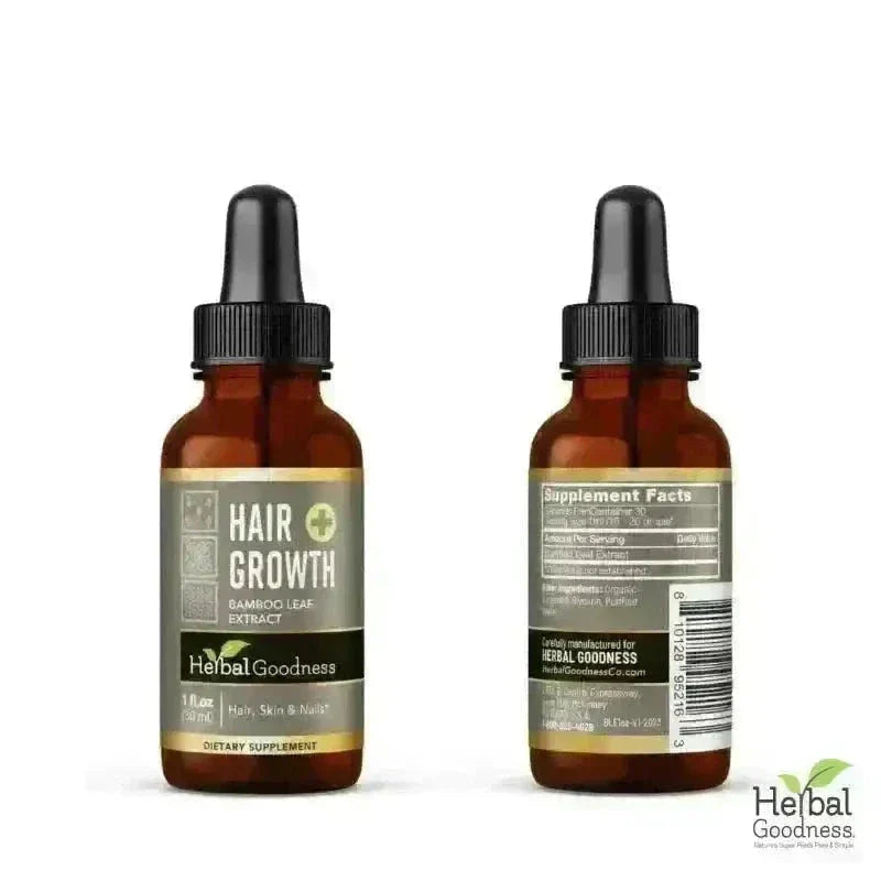 Hair Growth - 15X Liquid Extract - Hair & Follicles Liquid Extract Herbal Goodness 