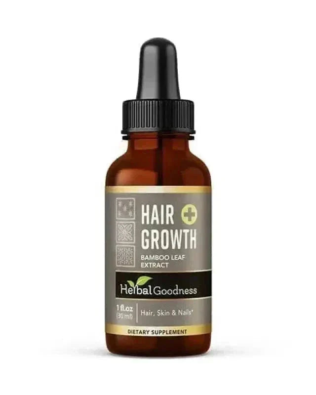 Hair Growth Plus - Organic - Liquid Tincture - Herbal Goodness Liquid Extract Herbal Goodness 1oz 