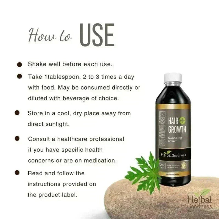 Hair Growth Plus - Organic - Liquid Tincture - Herbal Goodness Liquid Extract Herbal Goodness 