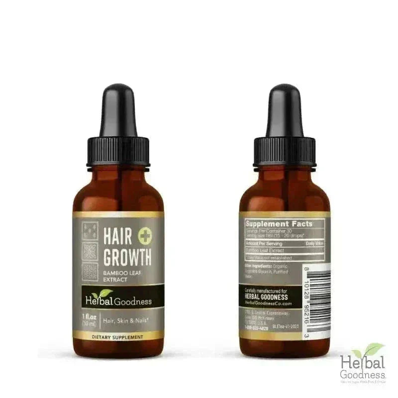 Hair Growth Plus - Organic - Liquid Tincture - Herbal Goodness Liquid Extract Herbal Goodness 