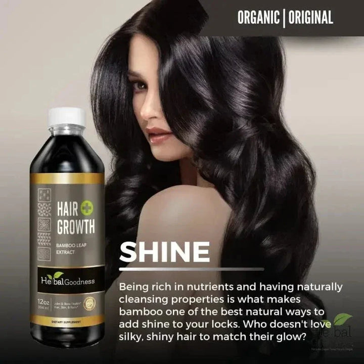 Hair Growth Plus - Organic - Liquid Tincture - Thicker Healthier Hair - Herbal Goodness Liquid Extract Herbal Goodness 