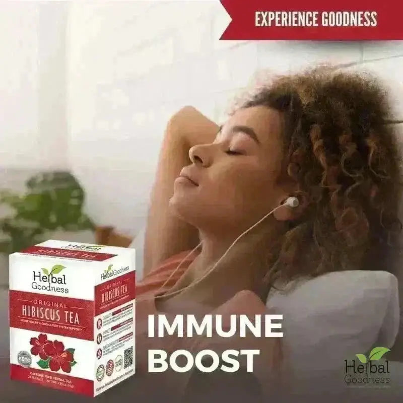 Hibiscus Tea - Organic 24/2g Tea bags - Heart Health Tea &amp; Infusions Herbal Goodness 