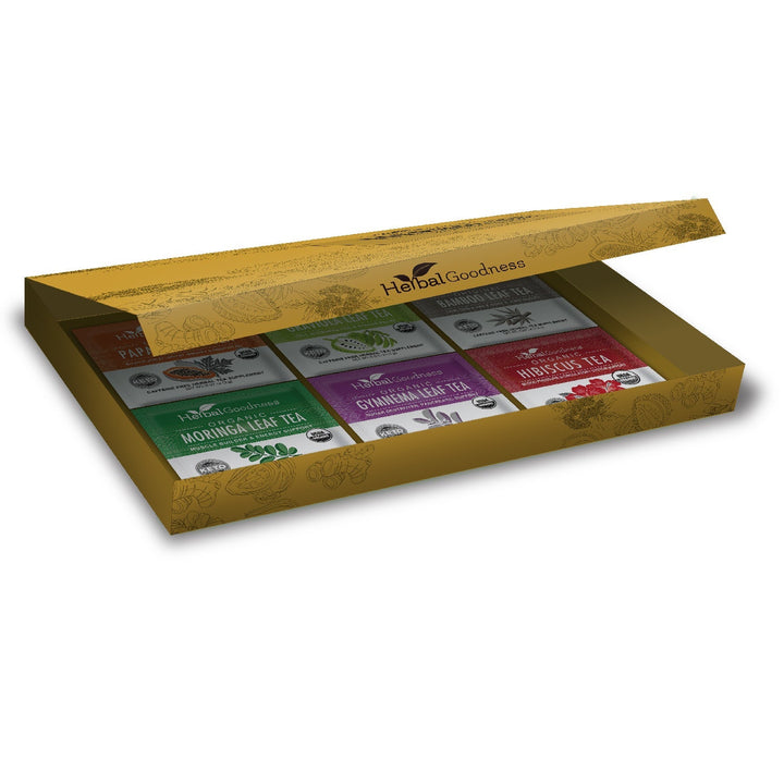 Tea Gift Box – Herbal Variety Collection - Herbal Buy Tea & Infusions