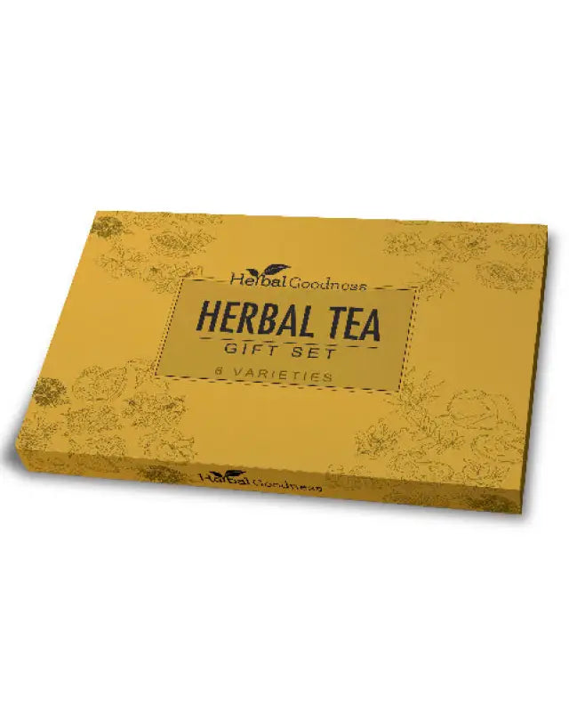Herbal Tea Gift Set – Wellness Tea Gift Variety Collection - Organic 24 Teabags - Herbal Goodness