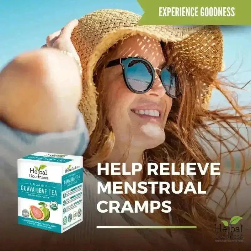 Guava Leaf Tea - Organic - Tea 24/2g - Caffeine-Free Tea &amp; Infusions Herbal Goodness 