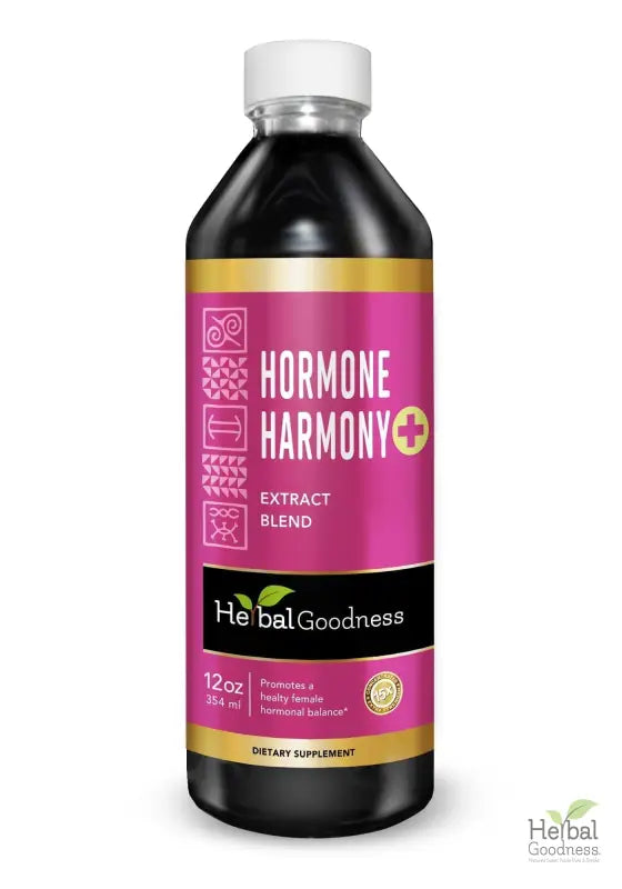 Hormone Harmony - 15X Liquid Extract - Female Menopausal Aid Liquid Extract Herbal Goodness 12 oz 