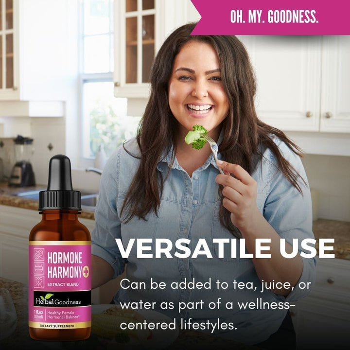 Hormone Harmony - 15X Liquid Extract - Female Menopausal Aid Liquid Extract Herbal Goodness 