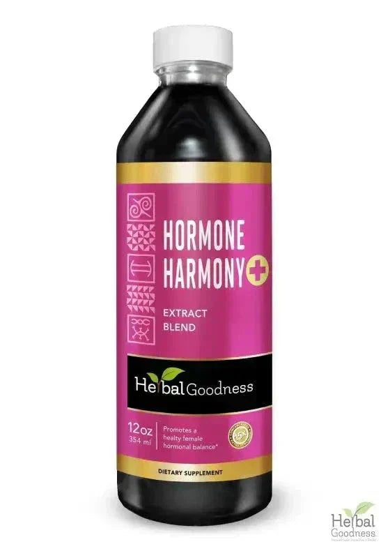 Hormone Harmony - 15X Liquid Extract - Female Menopausal Aid Liquid Extract Herbal Goodness 12 oz 