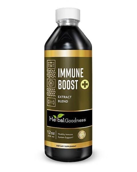 Immune Boost - 1oz 15X Liquid Extract - Immunity & Gut Liquid Extract Herbal Goodness 12 oz 