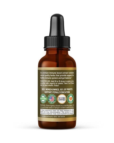 Immune Boost - 1oz 15X Liquid Extract - Immunity & Gut Liquid Extract Herbal Goodness 