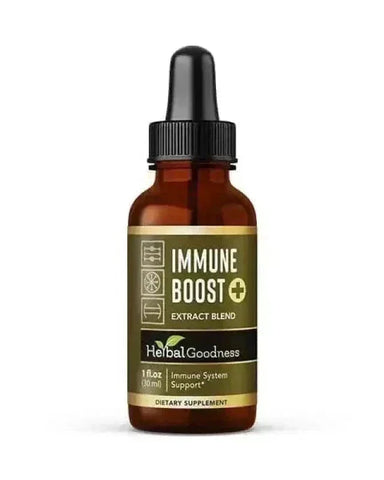Immune Boost Plus Liquid Extract Liquid Extract Herbal Goodness 1 oz