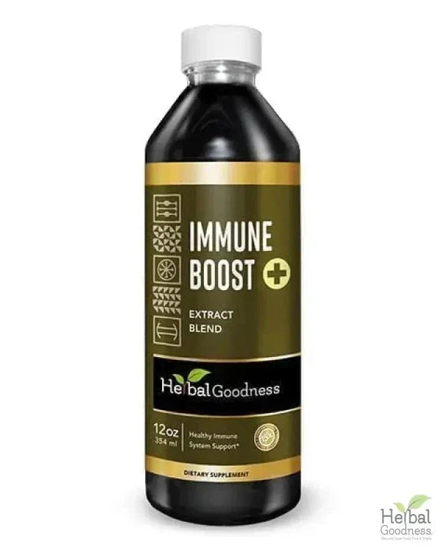 Immune Boost Plus Liquid Extract - Immunity Boost, Health and Wellness - Herbal Goodness Liquid Extract Herbal Goodness 12 oz 