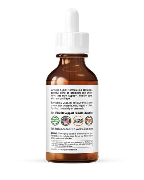 Joints Be Happy 2fl.oz - Plant Based - Dietary Supplement - Herbal Goodness Liquid Extract Herbal Goodness 