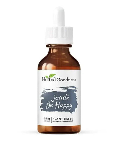 Joints Be Happy 2fl.oz - Plant Based - Dietary Supplement, support healthy bone, joints and cartilage - Herbal Goodness Liquid Extract Herbal Goodness