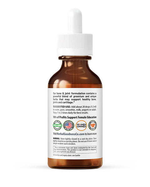 Joints Be Happy 2fl.oz - Support Healthy Bone - Herbal Goodness Buy Liquid Extract