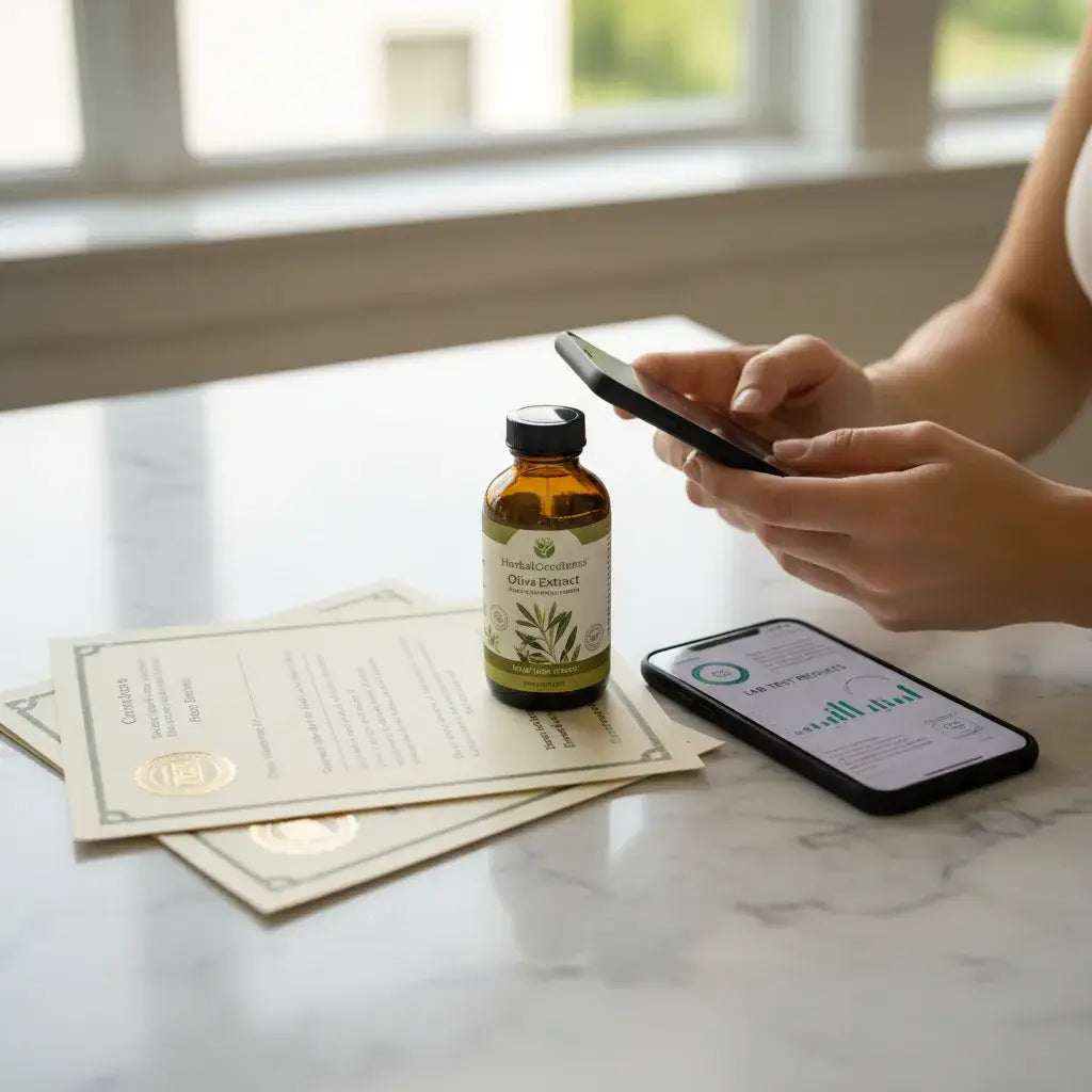olive leaf supplement shopping warning