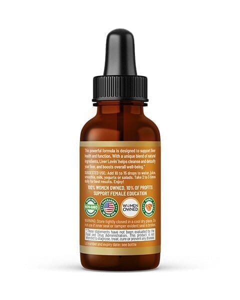 Liver Lovin' - 1oz 15X Liquid Extract - Liver Detox Liquid Extract Herbal Goodness 