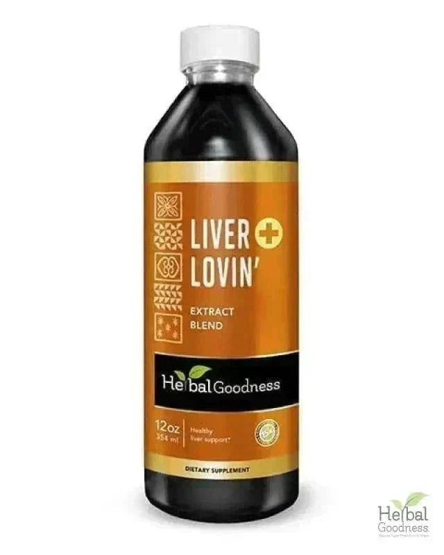 Liver Lovin' Liquid Extract – Herbal Blend - Herbal Goodness Liquid Extract Herbal Goodness 12 oz 