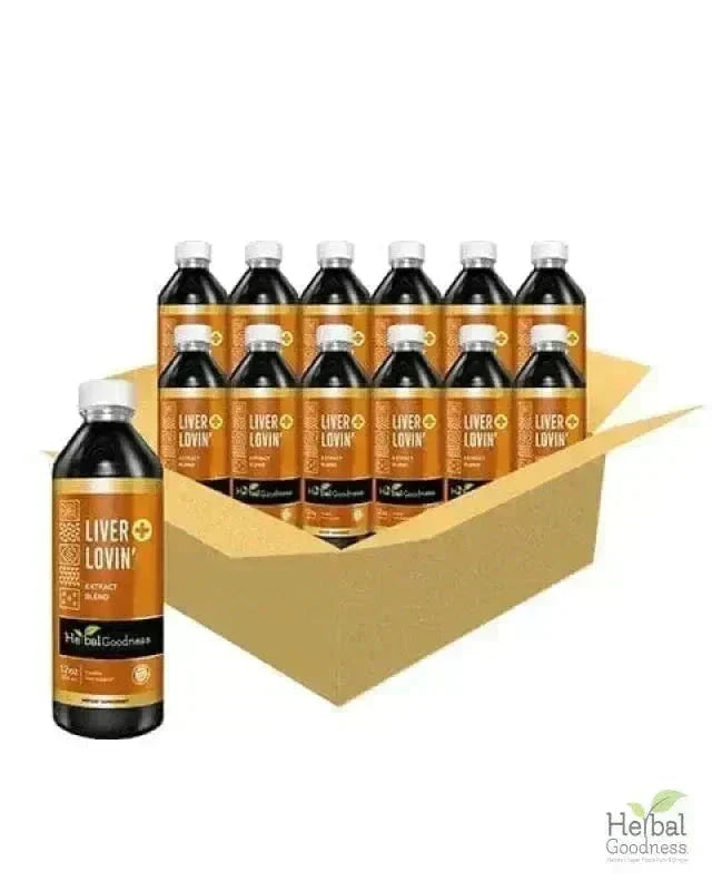 Liver Lovin' Liquid Extract – Herbal Blend - Herbal Goodness Liquid Extract Herbal Goodness 12 oz Case(12) 