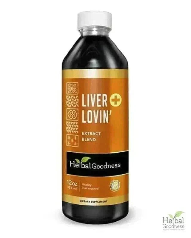 Liver Lovin' Liquid Extract – Herbal Blend Liquid Extract Herbal Goodness 12 oz 