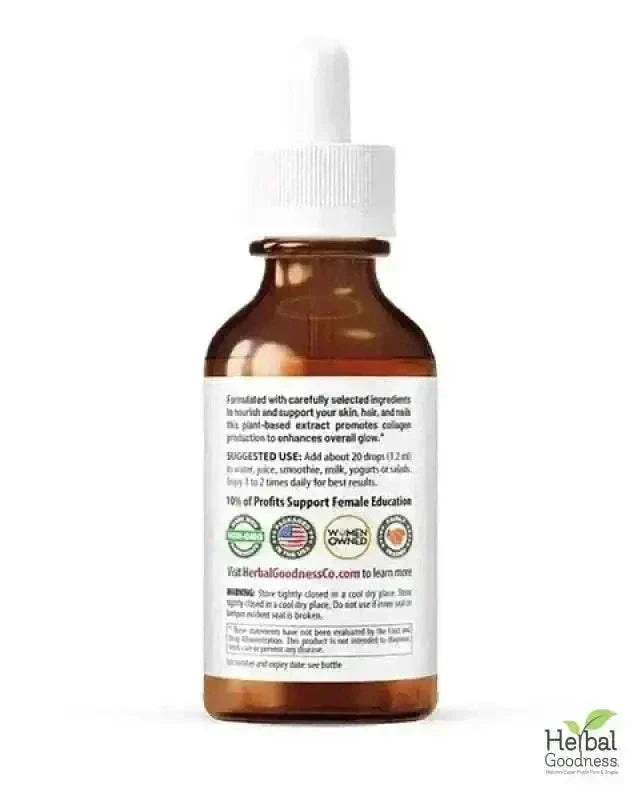 Look Your Best Foot Forward - 2fl.oz - Hair, Skin & Nails Liquid Extract Herbal Goodness 