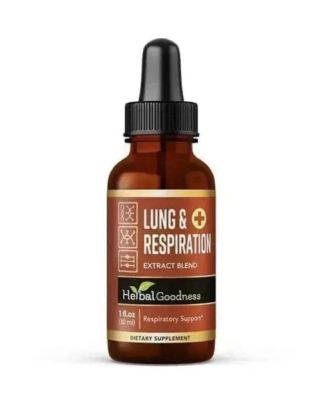 Lungs and Respiration Liquid Extract - Herbal Goodness Liquid Extract Herbal Goodness 1 oz 