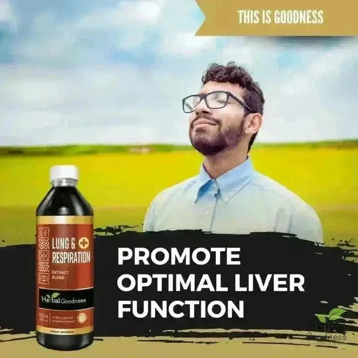 Lungs and Respiration - 15X Liquid Extract - Respiratory Liquid Extract Herbal Goodness 